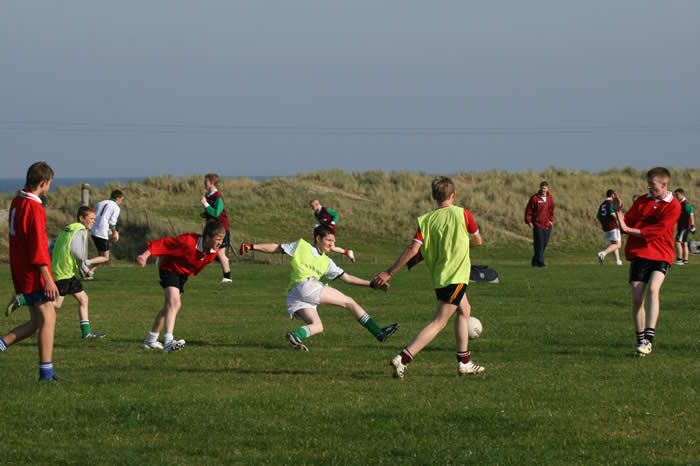 Playing Football