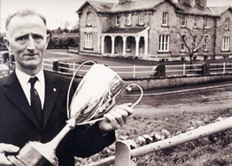 Martin Gannon, Hotel School Athenry with Rowan Cup, 1970